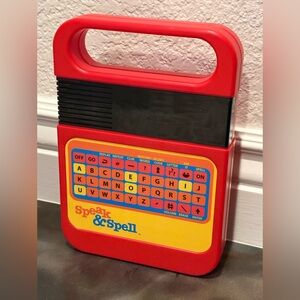 Y2K Speak & Spell Handheld Electronic Learning Game System Retro Kahootz Toy